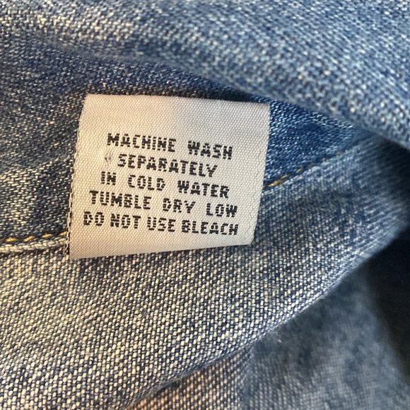 Vintage denim vest - Picture 6 of 7